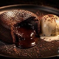 Coulant de chocolate