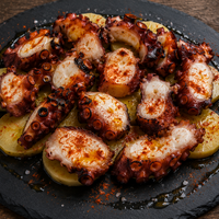 Pulpo a la brasa