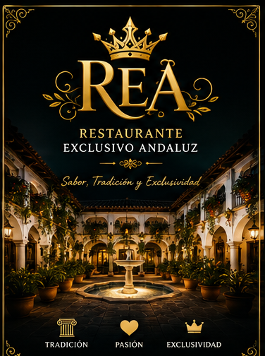 Identidad de marca REA — logotipo con corona